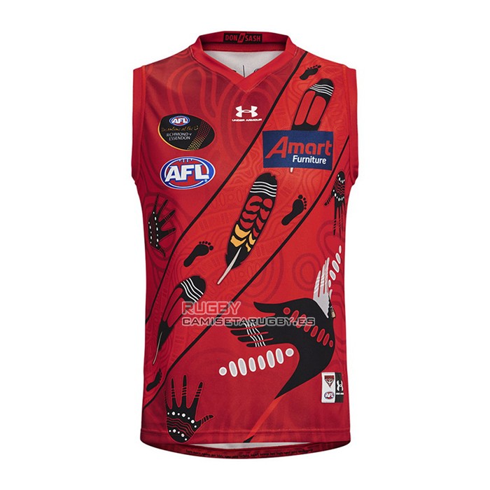 Camiseta Essendon Bombers AFL 2021 Indigena